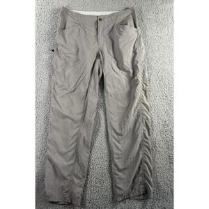 Mountain Hardwear Cargo Pants Women 10/32 Mid Rise Nylon‎ Cinch Leg